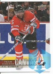 2017-18 Upper Deck Team Canada Canvas #TCC-15 P.K. Subban